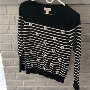 Loft embellished sweater